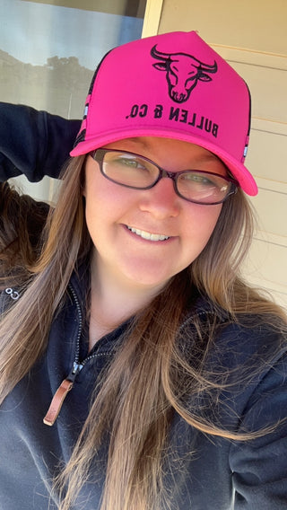 “BE SEEN” Bright Pink Trucker