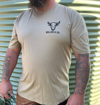 “Sandy Taupe” Tee