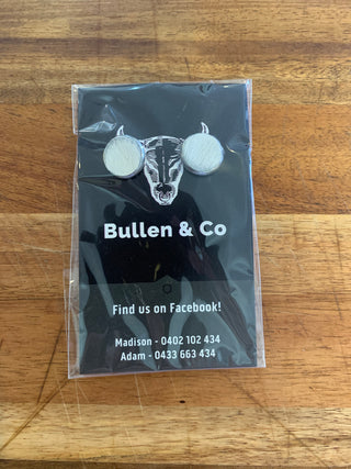 Cowhide 12mm Studs