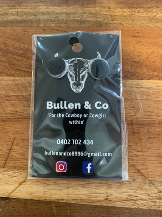Cowhide 12mm Studs